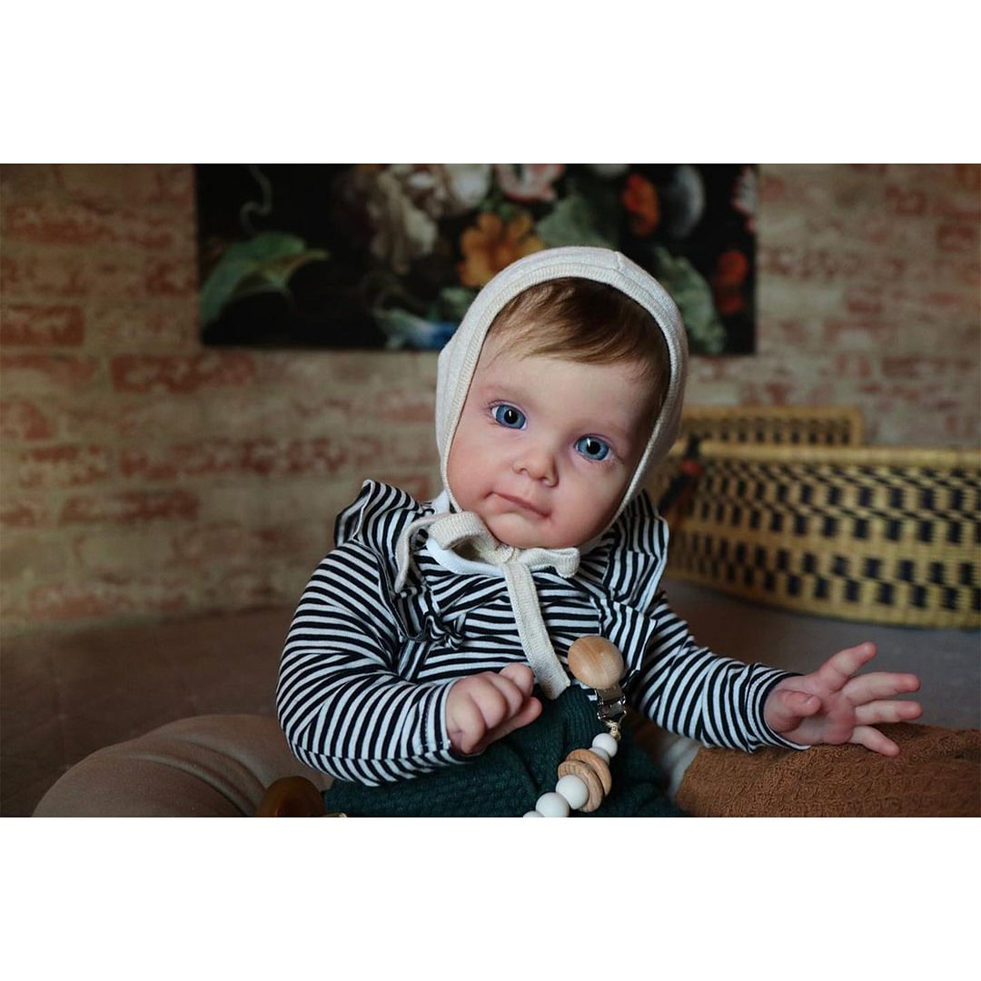  17'' Realistic And Lifelike Reborn Baby Toddler Doll with Boyish Look Named Luca - Reborndollsshop.com-Reborndollsshop®