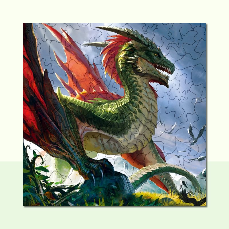 Green dragon(CHRISTMAS SALE)-Ainnpuzzle