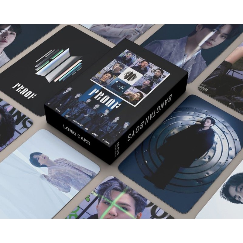 BTS 55 Sheets Proof Album Photo Lomo Card