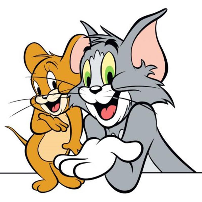 Full Round/Square Tom & Jerry
