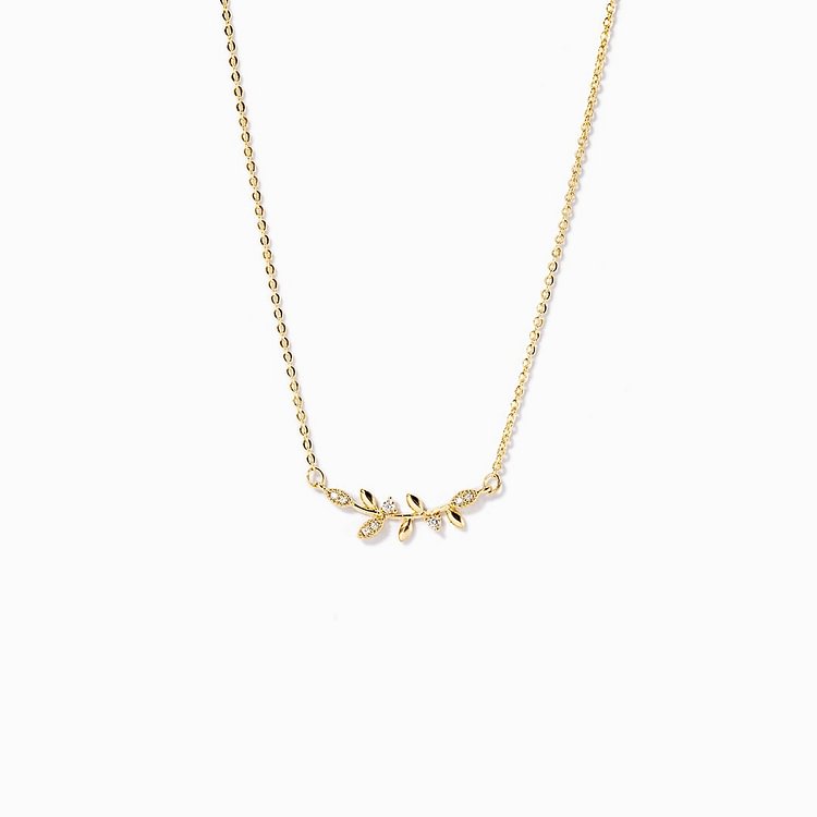 Be-Leaf In Yourself Leaf Necklace