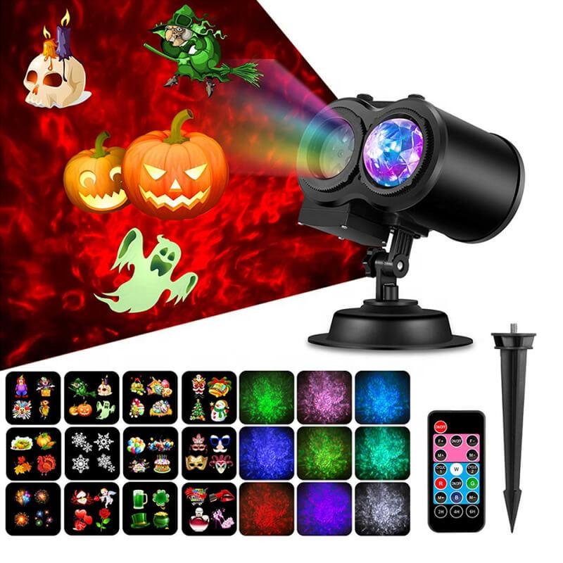 Halloween Holographic Projector Lights -haunted Window Projection、、sdecorshop