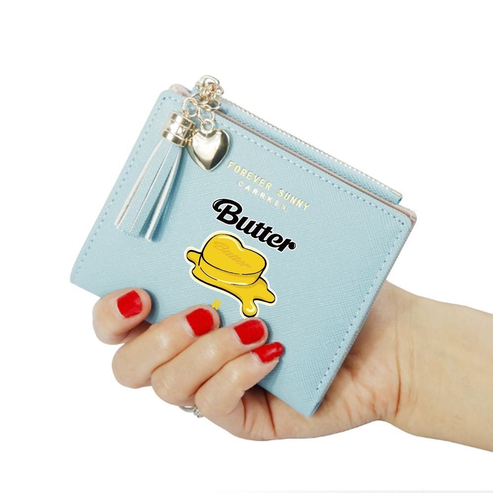방탄소년단 Butter Album Tassel Short Wallet