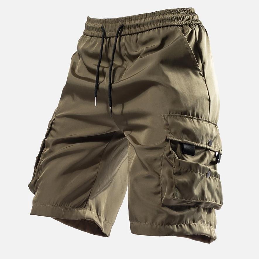 Mens Outdoor Sports Waist Drawstring Quick-Drying Shorts / [viawink] /