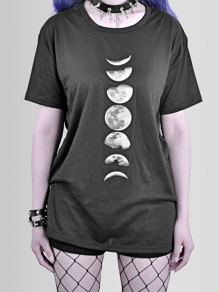 Moon Printed T-shirt