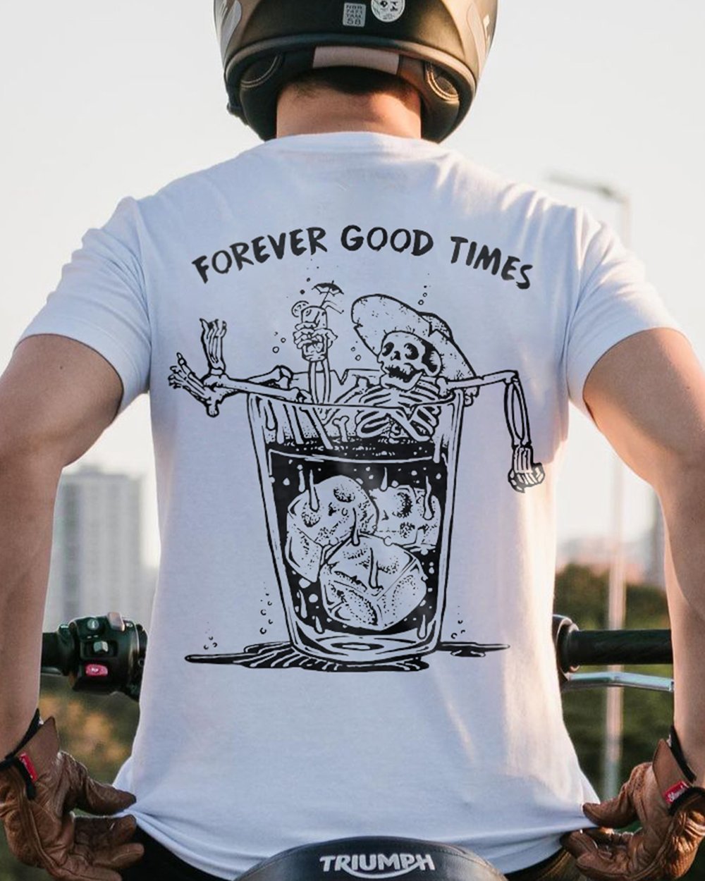 UPRANDY Forever Good Times Printed T-ShirtUPRANDY -  UPRANDY