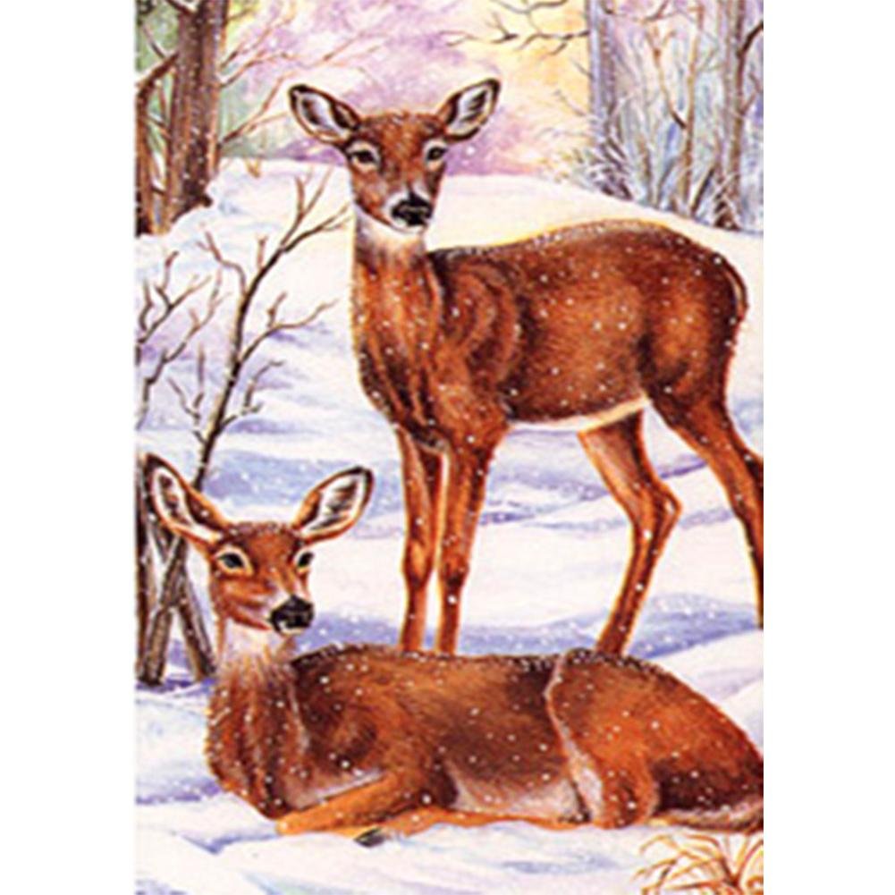 Full Round Diamond Painting Deer (40*30cm)