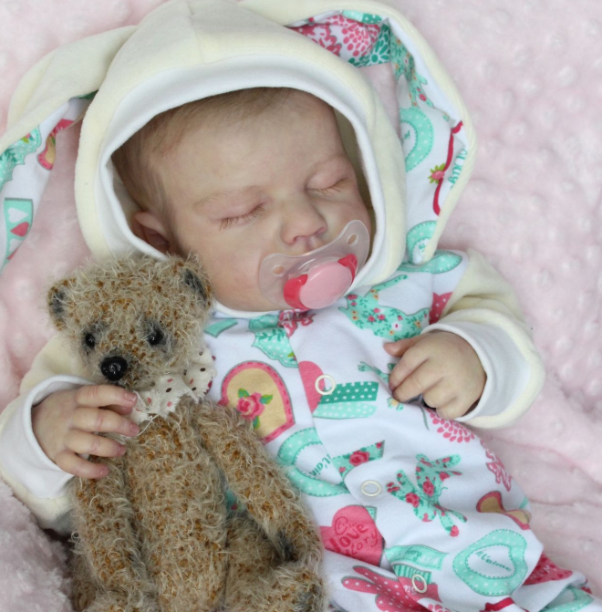  [Kids Gifts 2022 Special Offer] 20"  Chrissy Realistic Reborn Baby Girl with "Heartbeat" and Coos - Reborndollsshop.com-Reborndollsshop®