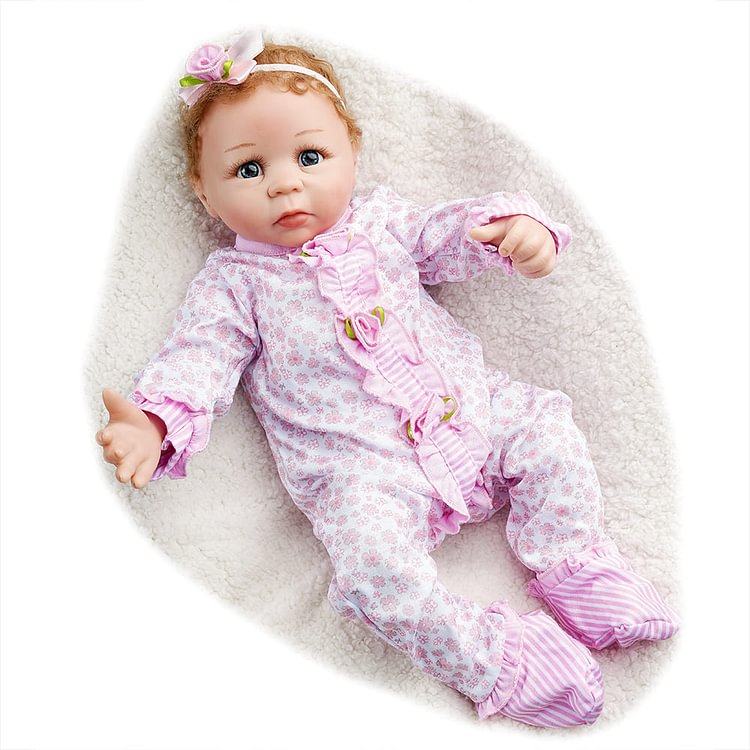  19'' Sweet Kordelia Reborn Baby Doll With Blue Eyes - Reborndollsshop.com®-Reborndollsshop®