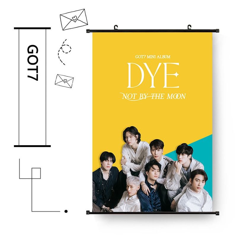 GOT7 DYE Hanging Pictures