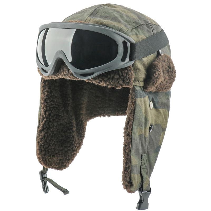 Outdoor velvet padded ear protection ski hat / [viawink] /