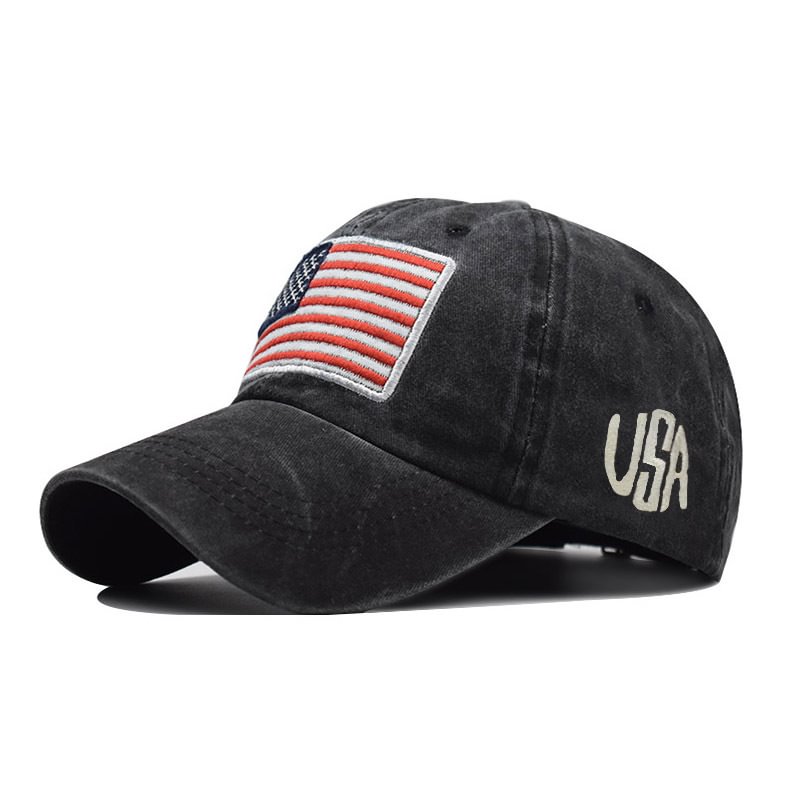 Men's outdoor casual flag baseball cap / [viawink] /