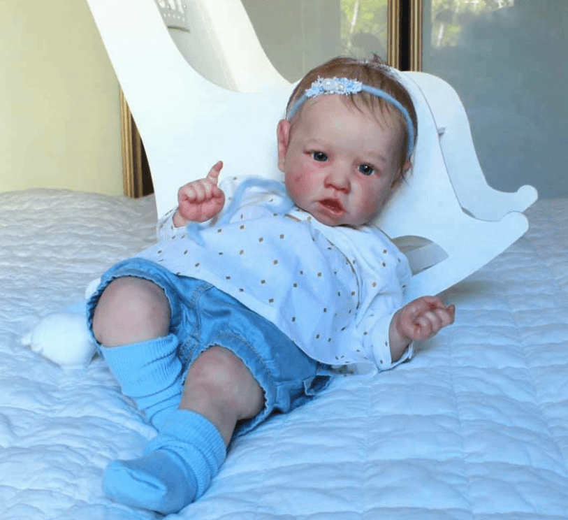 Reborn Mini Toddler Baby Dolls 12 inch Ella Realistic Reborn Baby Girl 2022 -Creativegiftss® - [product_tag]