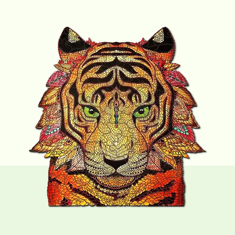 King Tiger Wooden Jigsaw Puzzle