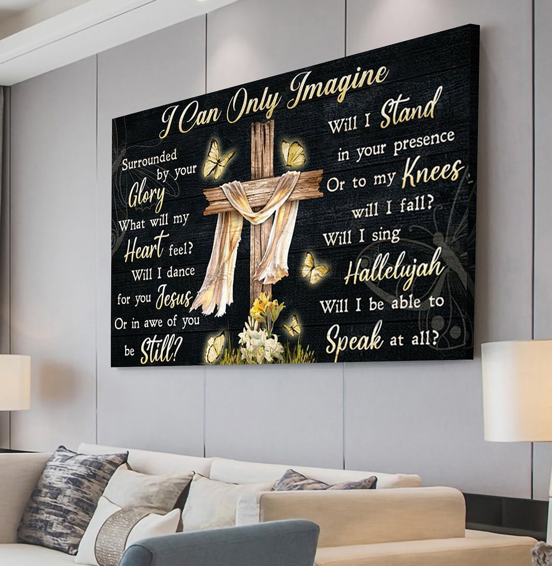 I can only Imagine Canvas Wall Art