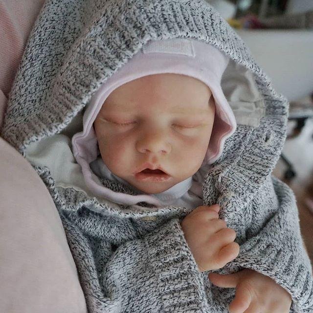 12'' Realistic Reborn Silicone Baby Girl Doll Alise, Cute Kids Gift by Creativegiftss® 2022 -Creativegiftss® - [product_tag]