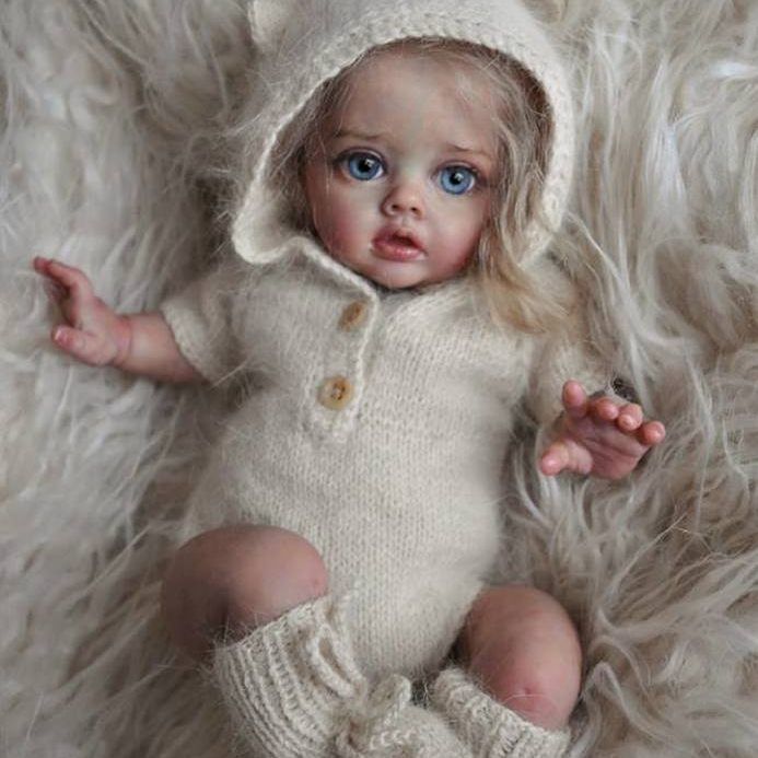 Realistic 12'' Elaine Reborn Elf Baby Doll Girl 2022, Lifelike Weighted Silicone Baby -Creativegiftss® - [product_tag]