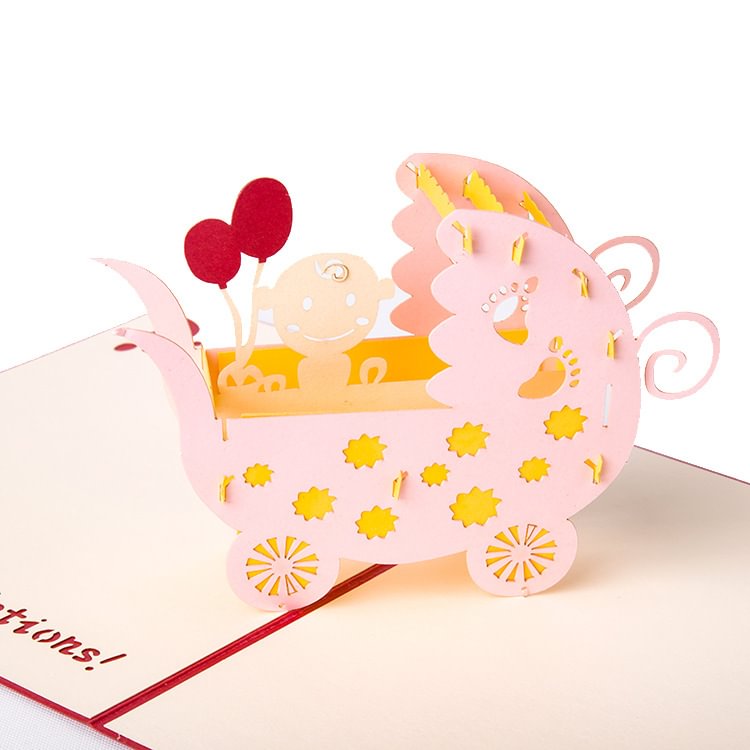  Surprise Gift Card | Sprinkle Them with Lovely Pop-up Card - Reborndollsshop.com-Reborndollsshop®