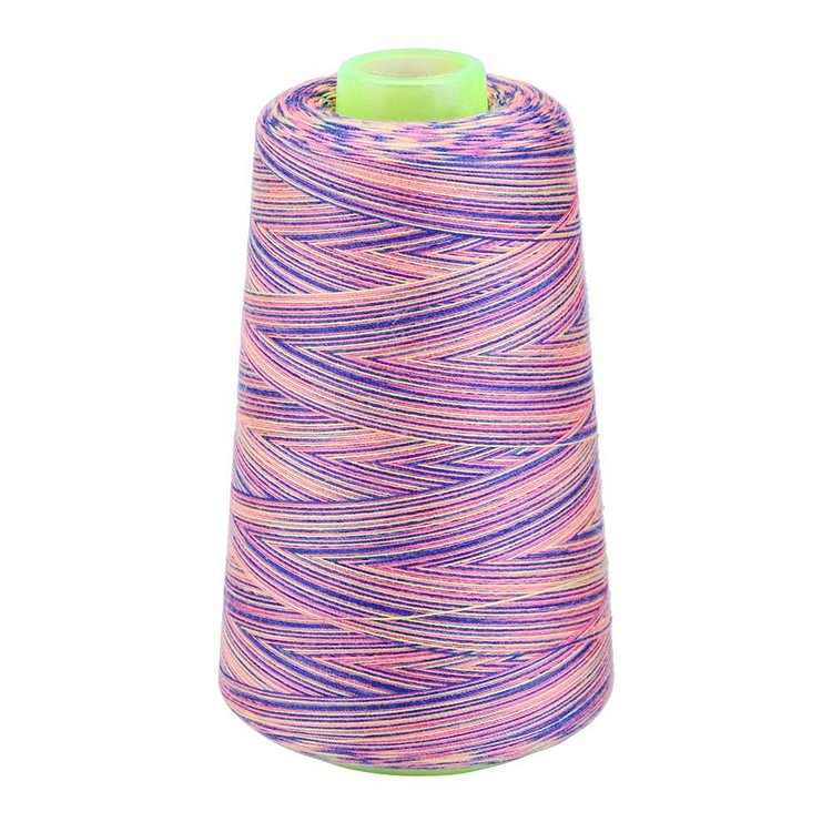 Rainbow Cross Stitch Sewing Threads Textile Yarn Woven Embroidery Line(B)-gbfke