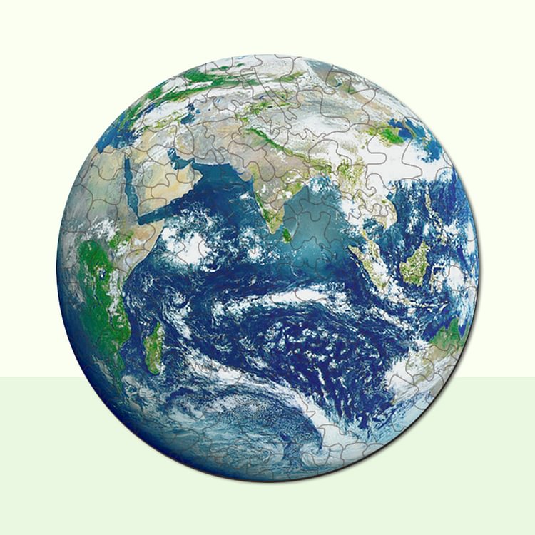 Earth Wooden Jigsaw Puzzle
