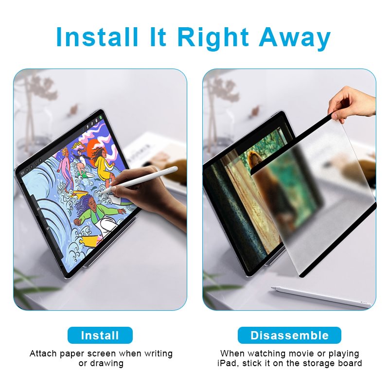 magnetic drawing screen protector ipad