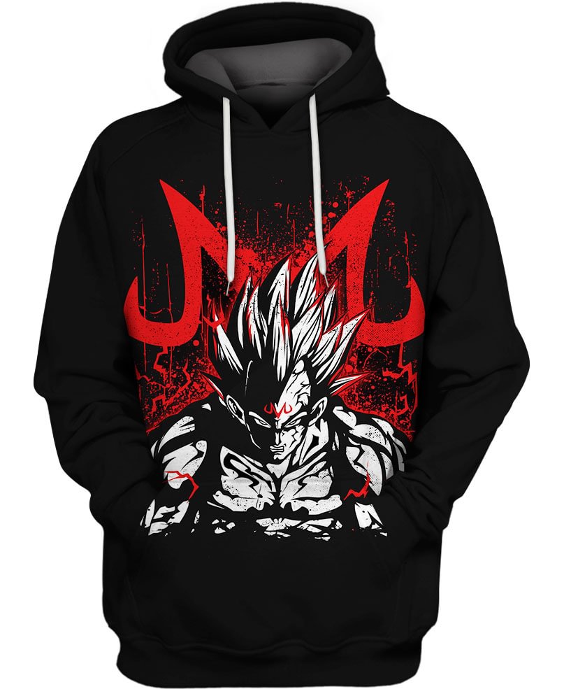 Majin Vegeta Hoodie \u0026 T Shirt