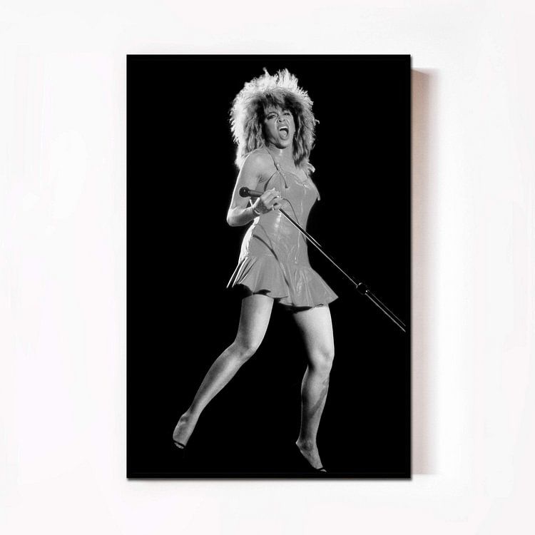 Tina Turner Historical Photography Canvas Wall Art