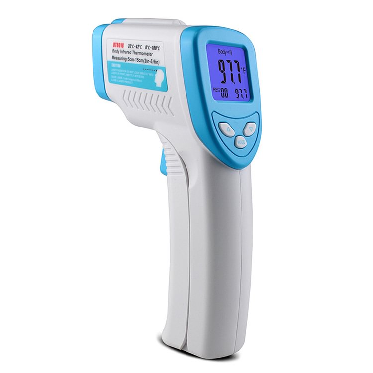 2 in 1 Digital Handheld Infrared Thermometer Non-Contact Temperature Gun
