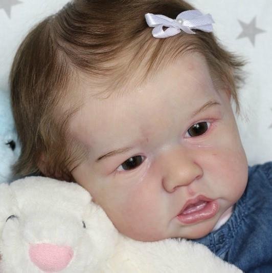 20'' Simulation Reborn Doll Audree Reborn Baby Doll Girl Realistic Toys Gift Lover 2022 -Creativegiftss® - [product_tag]