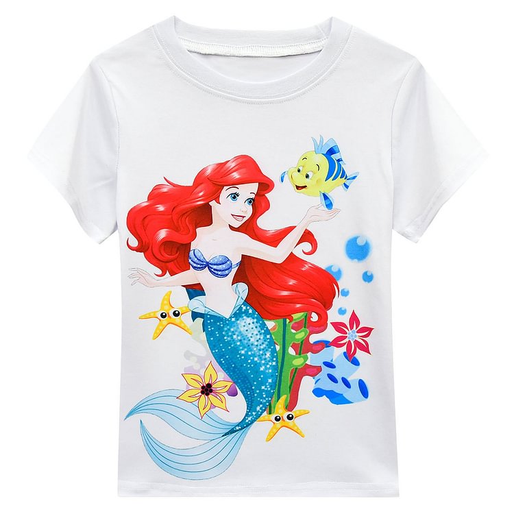 2021 children's suit skirt Little Mermaid Princess Ariel middle children's cartoon Princess suit 3697-Mayoulove