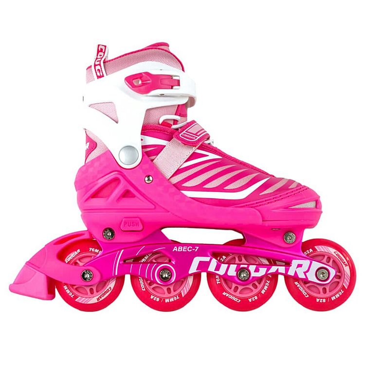 Cougar MZS705-QS Roller Blades For Kids, Pink