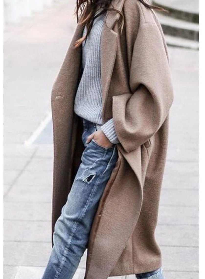 Women Long Outerwear Warm Fashion Coat-Corachic