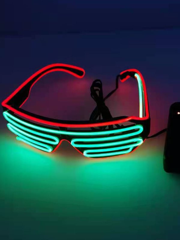 Party Essential Led Light Up Wire Glasses