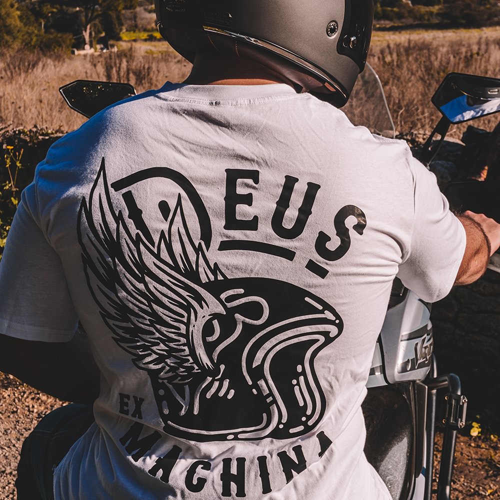 UPRANDY Deus Ex Machina Printed Designer T-Shirt -  UPRANDY
