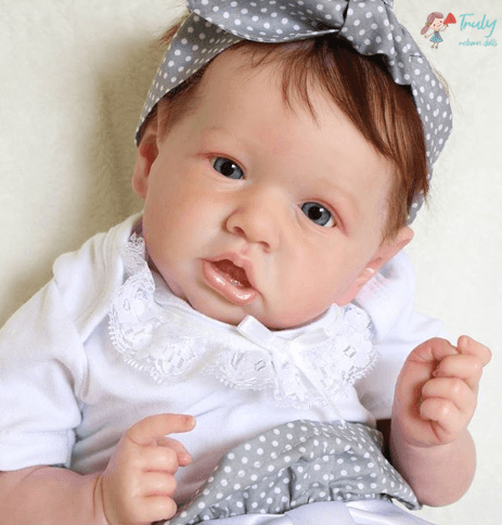 Look Real 12'' Realistic Eyes Open Silicone Reborn Baby Doll Girl Viola by Creativegiftss® 2022 -Creativegiftss® - [product_tag]