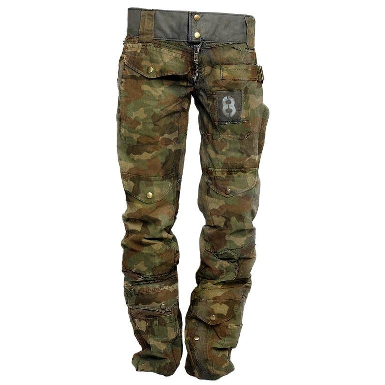 Mens Outdoor Wear-resistant Military Trousers / [viawink] /