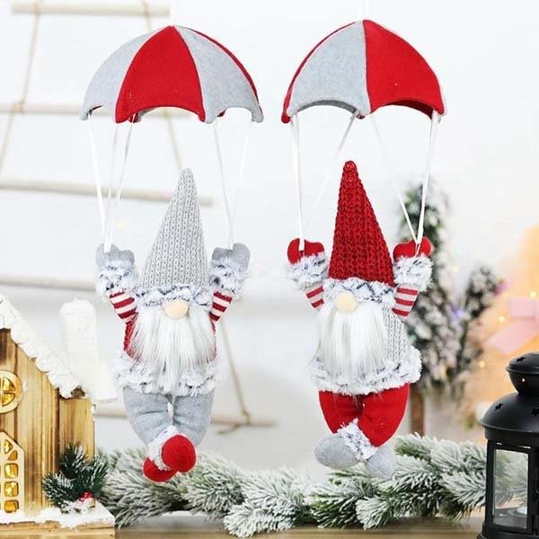 Parachutes Christmas Gnomes Deco