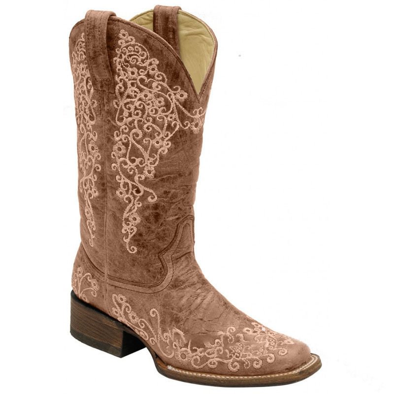 lace western boots
