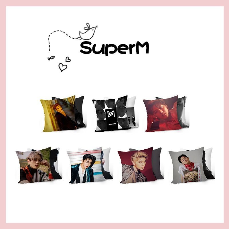 Super M Album Pillow
