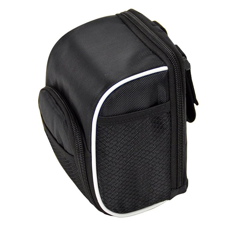 Handlebar Basket Bag with Rain Cover for MTB Road Bike Electric Scooter