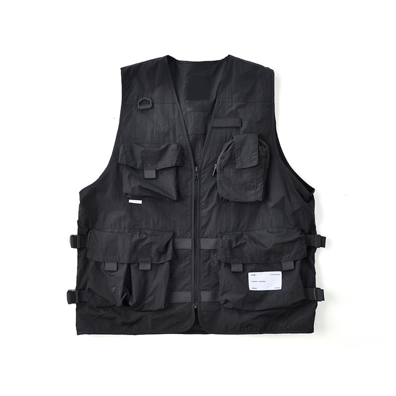 Functional Tactical Cargo Jacket Vest / Techwear Club / Techwear