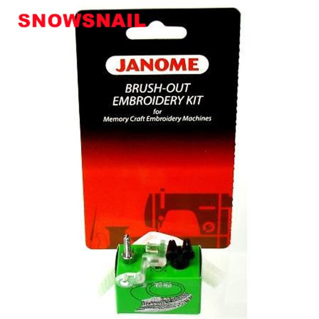 Brush-out Embroidery Kit, Janome