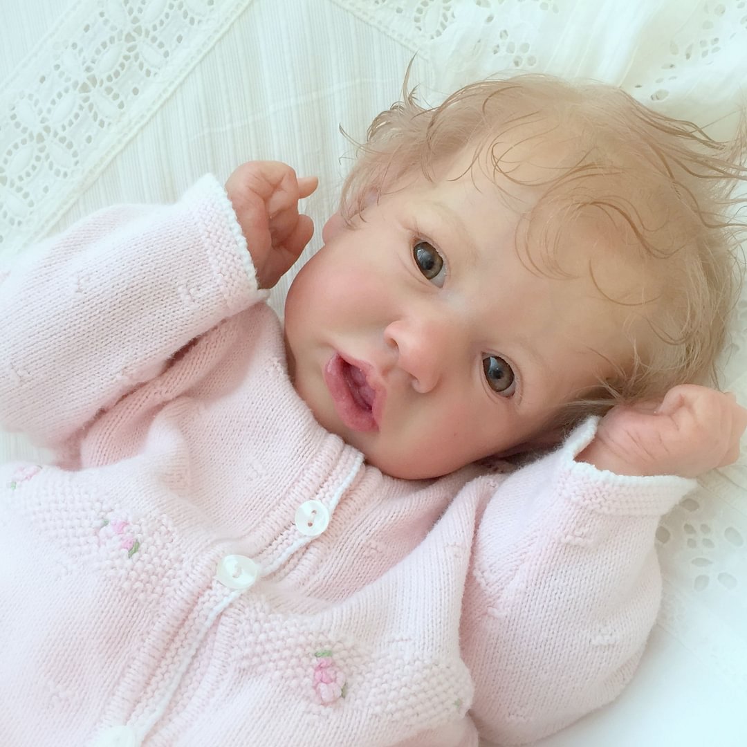 RSG LIFELIKE GALLERY®12'' Adorable Robin Touch Real Reborn Baby Doll Girl