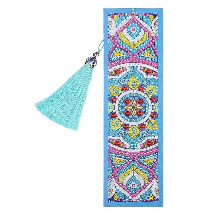 Mandala-DIY Creative Diamond Tassel Bookmark