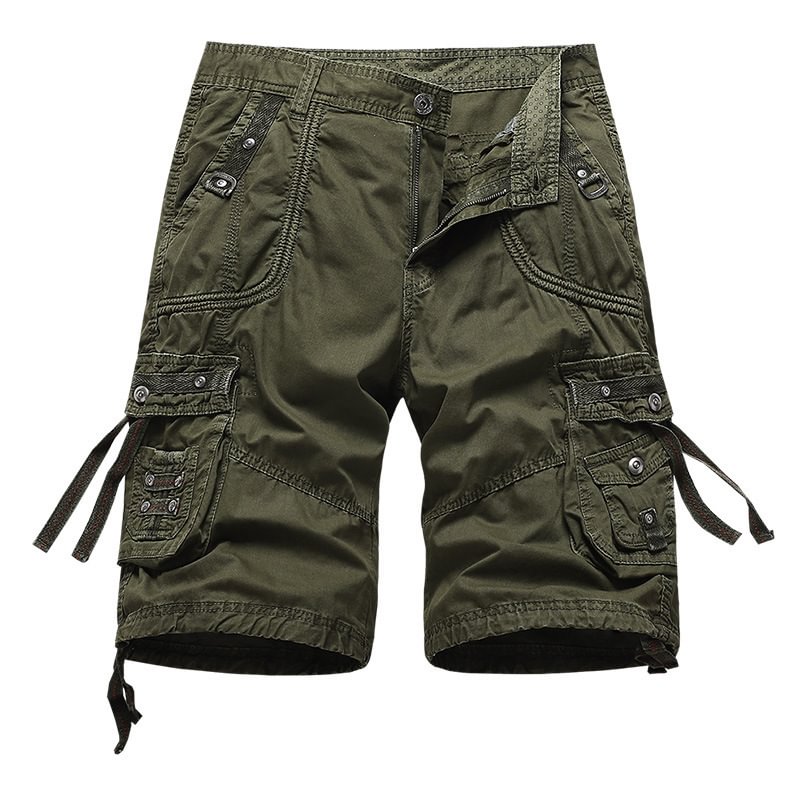 Mens Tactical Sports Multi-Pocket Casual Pants / [viawink] /