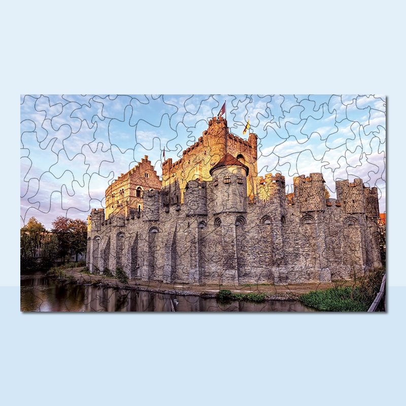 pt ancient castle Puzzle(CHRISTMAS SALE)-Ainnpuzzle