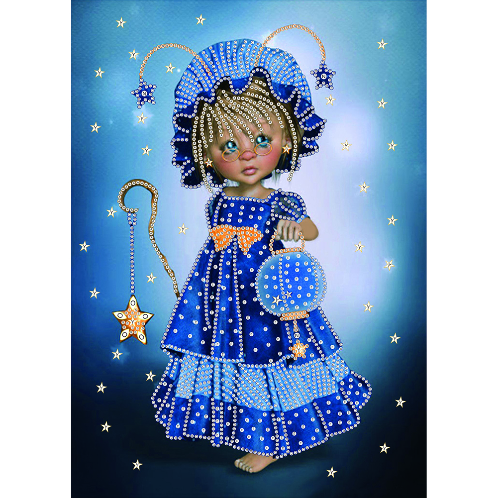 

Fairy Girl - Special Shaped Diamond Painting - 30*40CM, 501 Original