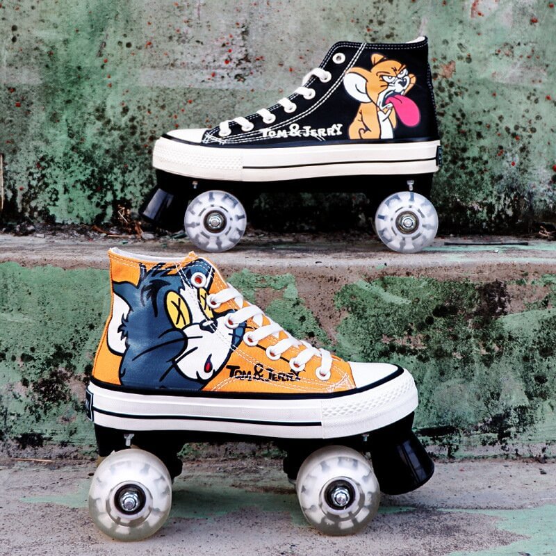 Vanskates-Tom&Jerry Canvas Roller Skates、、sdecorshop