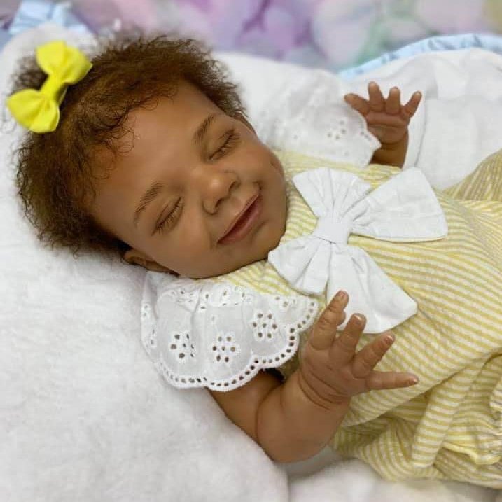  [African American Doll]20" Realistic African American Handmade Reborn Baby Doll Set,Holiday gift - Reborndollsshop.com-Reborndollsshop®