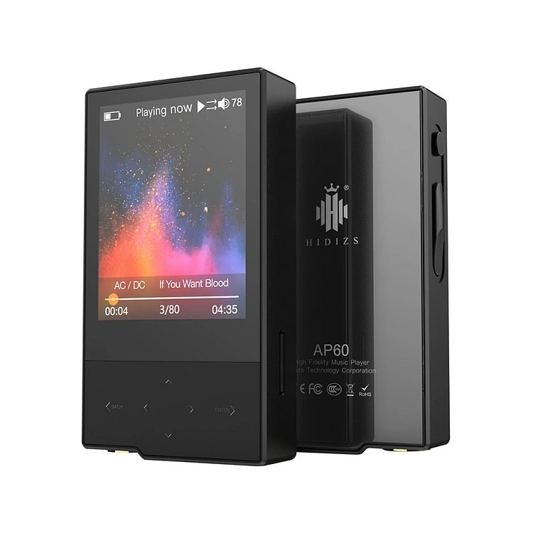 AP60 II Portable Hi-Res Music Player-Hidizs